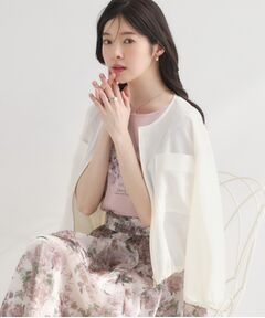 Couture Brooch / クチュールブローチ レザーブルゾン・ジャケット | シアーメッシュブルゾン