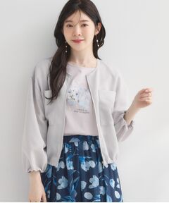 Couture Brooch / クチュールブローチ レザーブルゾン・ジャケット | シアーメッシュブルゾン