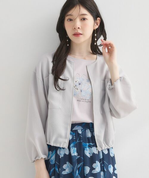 Couture Brooch / クチュールブローチ レザーブルゾン・ジャケット | シアーメッシュブルゾン | 詳細17