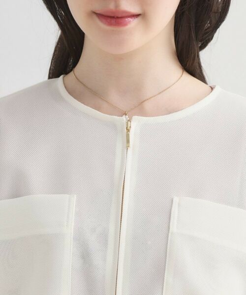 Couture Brooch / クチュールブローチ レザーブルゾン・ジャケット | シアーメッシュブルゾン | 詳細26