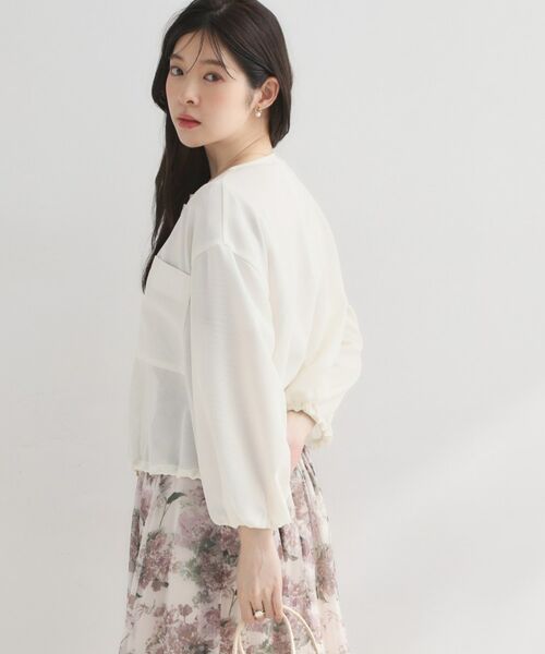 Couture Brooch / クチュールブローチ レザーブルゾン・ジャケット | シアーメッシュブルゾン | 詳細3