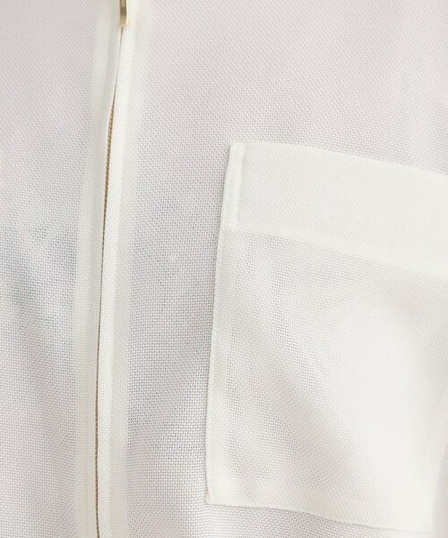 Couture Brooch / クチュールブローチ レザーブルゾン・ジャケット | シアーメッシュブルゾン | 詳細7