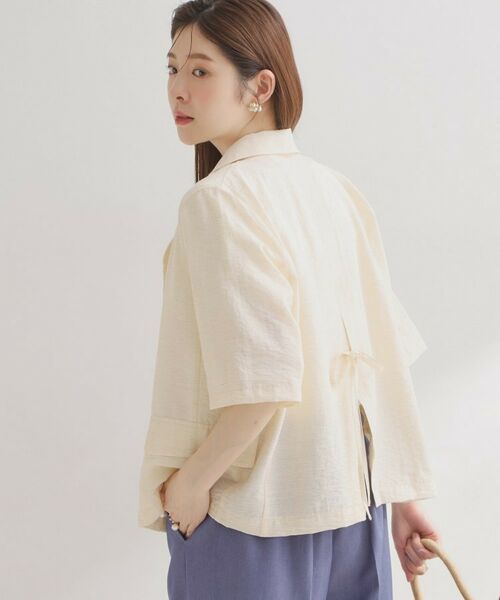 Couture Brooch / クチュールブローチ テーラードジャケット | バックスリットハーフジャケット | 詳細10