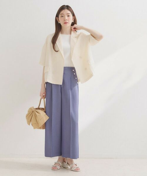 Couture Brooch / クチュールブローチ テーラードジャケット | バックスリットハーフジャケット | 詳細11