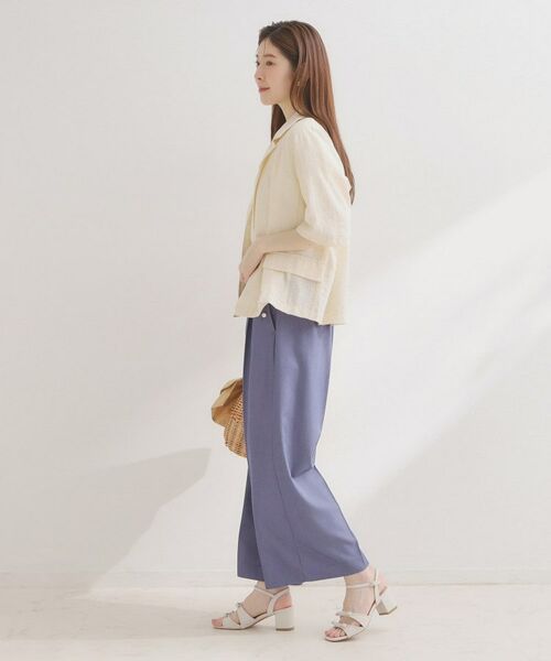 Couture Brooch / クチュールブローチ テーラードジャケット | バックスリットハーフジャケット | 詳細12