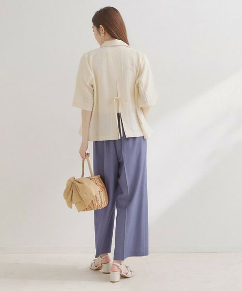 Couture Brooch / クチュールブローチ テーラードジャケット | バックスリットハーフジャケット | 詳細13