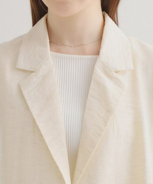 Couture Brooch / クチュールブローチ テーラードジャケット | バックスリットハーフジャケット | 詳細18