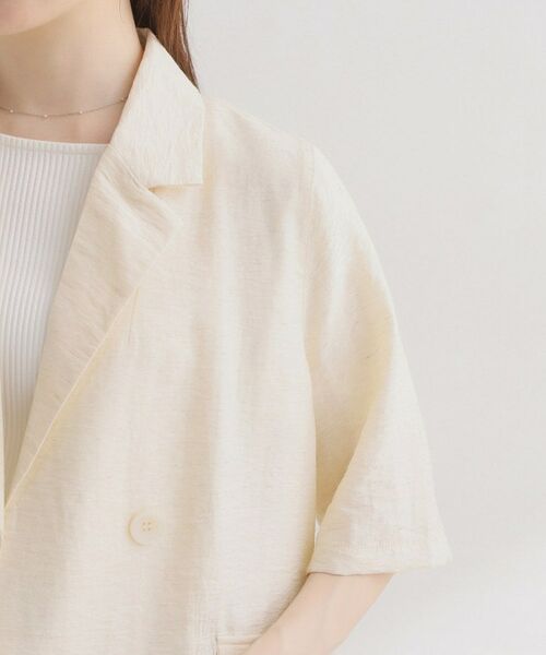 Couture Brooch / クチュールブローチ テーラードジャケット | バックスリットハーフジャケット | 詳細19