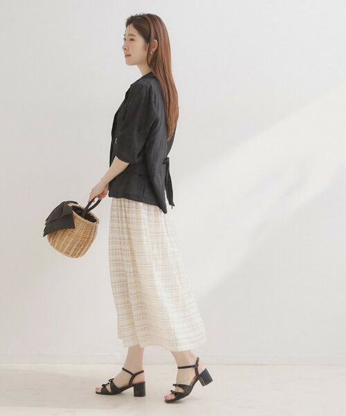 Couture Brooch / クチュールブローチ テーラードジャケット | バックスリットハーフジャケット | 詳細4