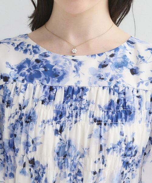 Couture Brooch / クチュールブローチ ロング・マキシ丈ワンピース | クラウディフラワーワンピース | 詳細19