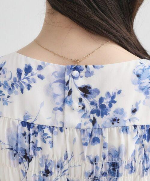 Couture Brooch / クチュールブローチ ロング・マキシ丈ワンピース | クラウディフラワーワンピース | 詳細20