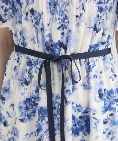 Couture Brooch / クチュールブローチ ロング・マキシ丈ワンピース | クラウディフラワーワンピース | 詳細21