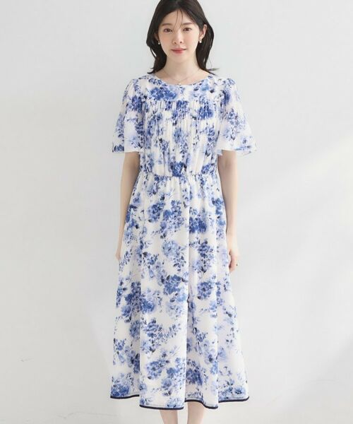 Couture Brooch / クチュールブローチ ロング・マキシ丈ワンピース | クラウディフラワーワンピース | 詳細24