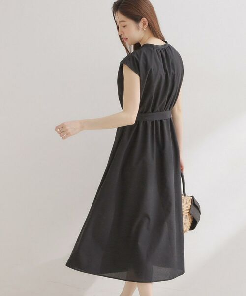 Couture Brooch / クチュールブローチ ロング・マキシ丈ワンピース | リネンライクシアーワンピース | 詳細2