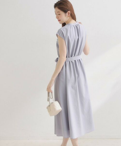 Couture Brooch / クチュールブローチ ロング・マキシ丈ワンピース | リネンライクシアーワンピース | 詳細20