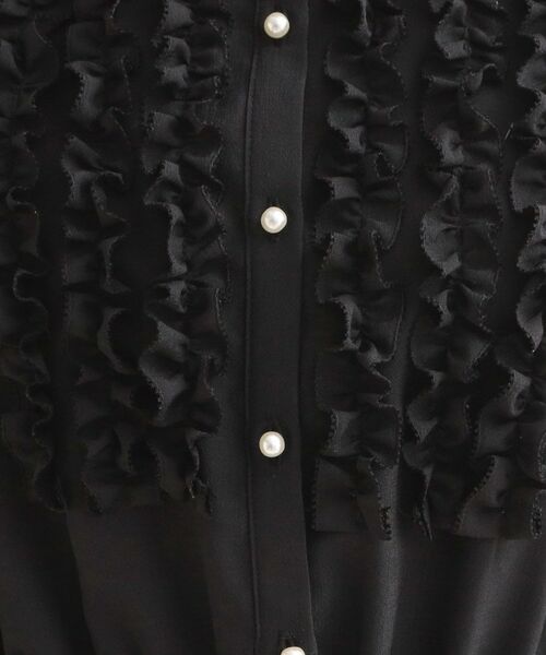 Couture Brooch / クチュールブローチ ロング・マキシ丈ワンピース | リネンライクシアーワンピース | 詳細8