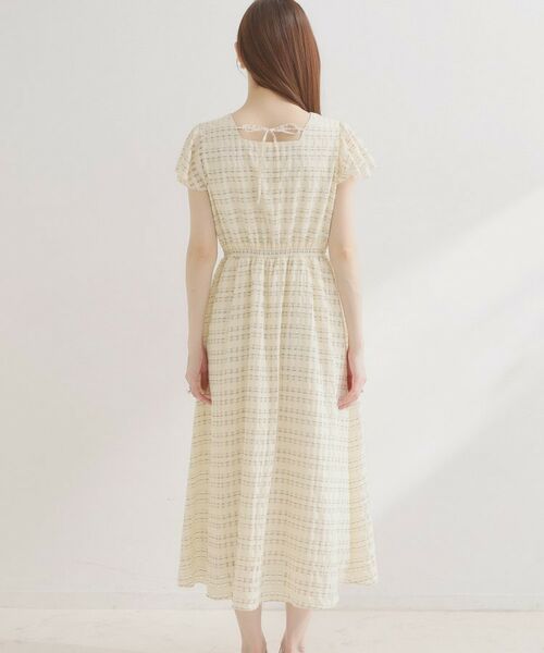 Couture Brooch / クチュールブローチ ロング・マキシ丈ワンピース | シアーチェックOP | 詳細18