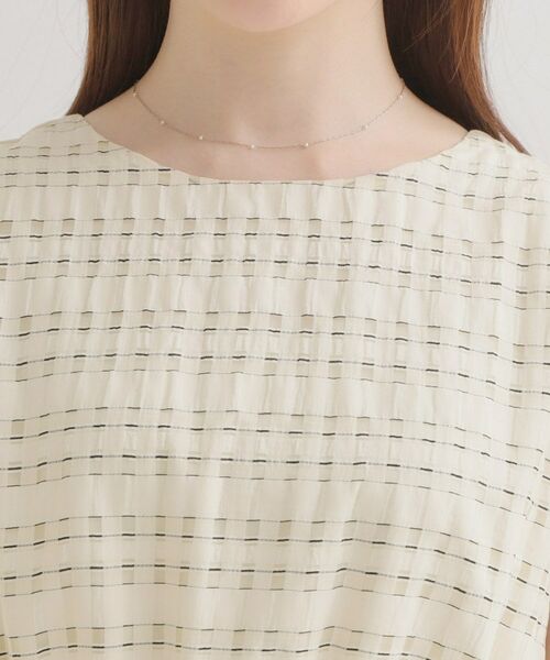 Couture Brooch / クチュールブローチ ロング・マキシ丈ワンピース | シアーチェックOP | 詳細19