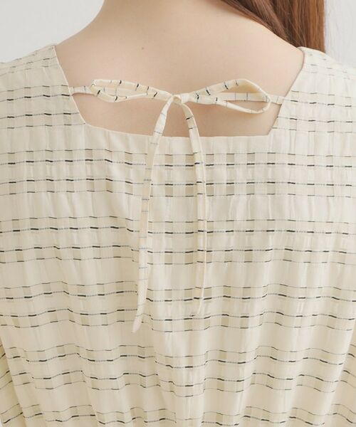 Couture Brooch / クチュールブローチ ロング・マキシ丈ワンピース | シアーチェックOP | 詳細20