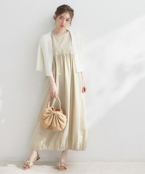 Couture Brooch / クチュールブローチ ロング・マキシ丈ワンピース | ノースリーブバルーンワンピース | 詳細12