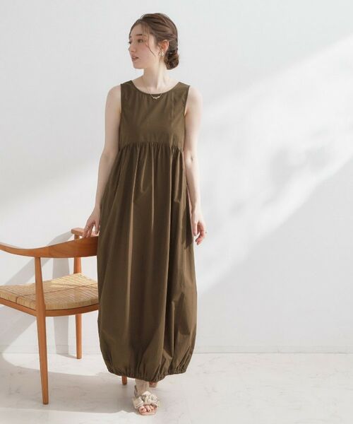 Couture Brooch / クチュールブローチ ロング・マキシ丈ワンピース | ノースリーブバルーンワンピース | 詳細2