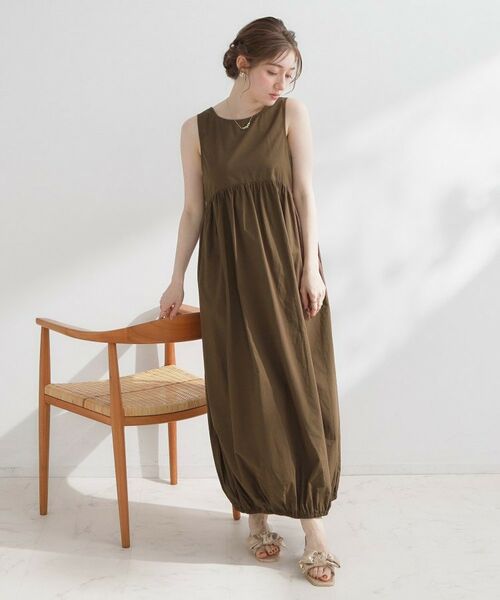 Couture Brooch / クチュールブローチ ロング・マキシ丈ワンピース | ノースリーブバルーンワンピース | 詳細5
