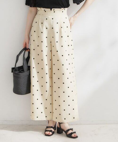 Couture Brooch / クチュールブローチ パンツ | 2WAYキャミパンツ（アイボリー(104)）