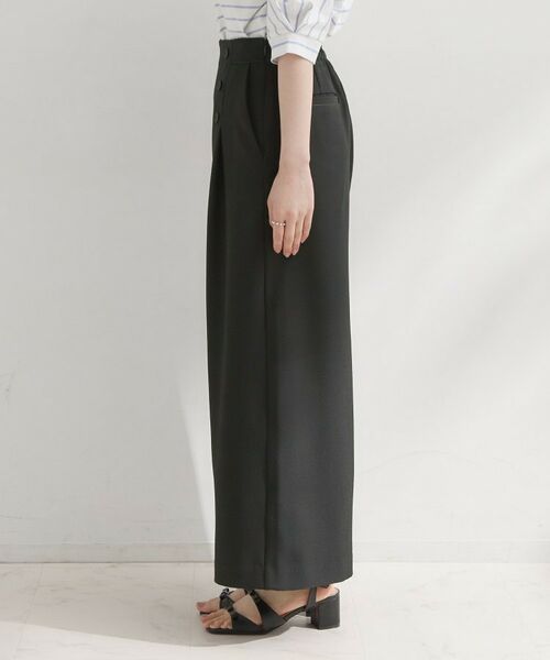 Couture Brooch / クチュールブローチ パンツ | ドライタッチリネンライクマリンパンツ | 詳細16