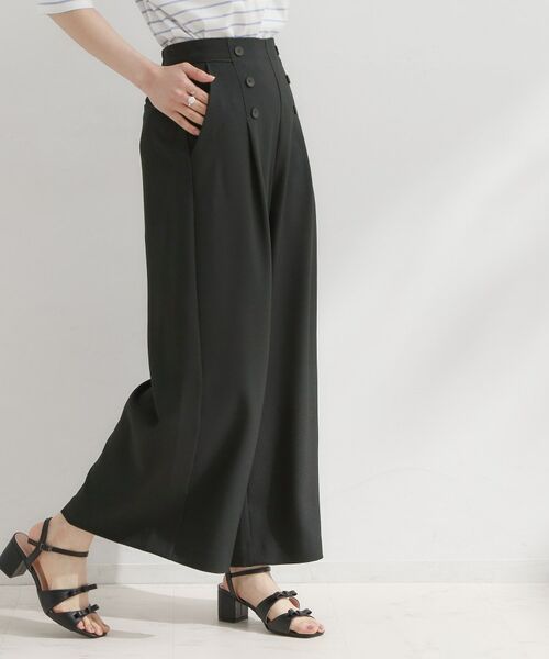 Couture Brooch / クチュールブローチ パンツ | ドライタッチリネンライクマリンパンツ | 詳細9