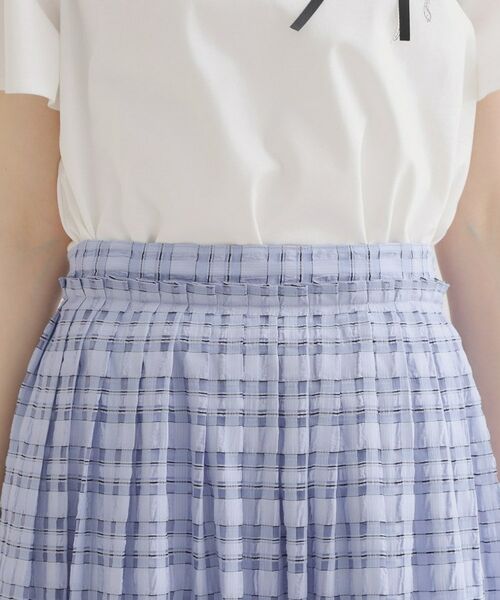 Couture Brooch / クチュールブローチ ロング・マキシ丈スカート | シアーチェックSK | 詳細25