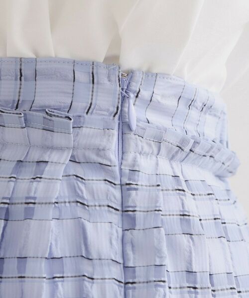 Couture Brooch / クチュールブローチ ロング・マキシ丈スカート | シアーチェックSK | 詳細27