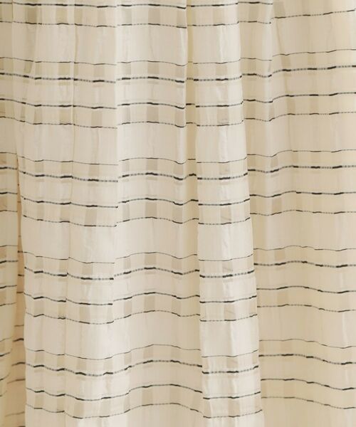 Couture Brooch / クチュールブローチ ロング・マキシ丈スカート | シアーチェックSK | 詳細7