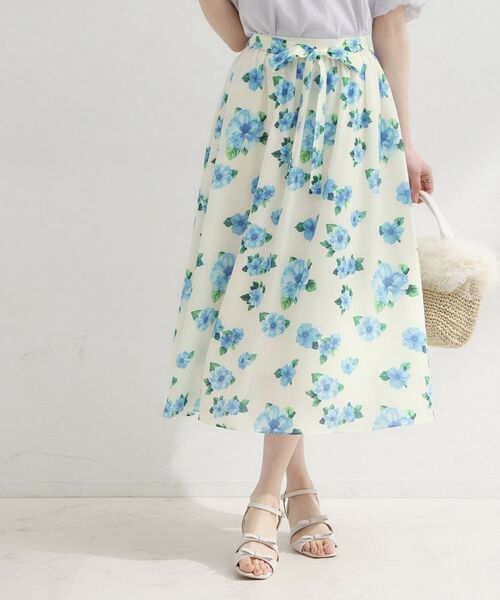 Couture Brooch / クチュールブローチ ロング・マキシ丈スカート | サマーフラワースカート | 詳細1