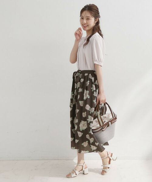 Couture Brooch / クチュールブローチ ロング・マキシ丈スカート | サマーフラワースカート | 詳細13