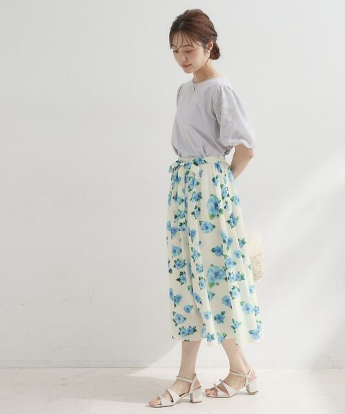 Couture Brooch / クチュールブローチ ロング・マキシ丈スカート | サマーフラワースカート | 詳細5