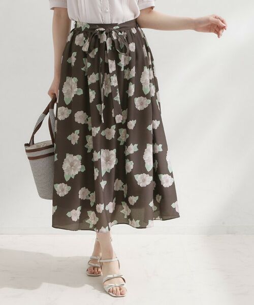 Couture Brooch / クチュールブローチ ロング・マキシ丈スカート | サマーフラワースカート | 詳細8