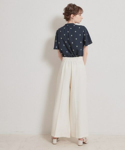 Couture Brooch / クチュールブローチ シャツ・ブラウス | 【洗える】ドットフラワー ブラウス | 詳細15