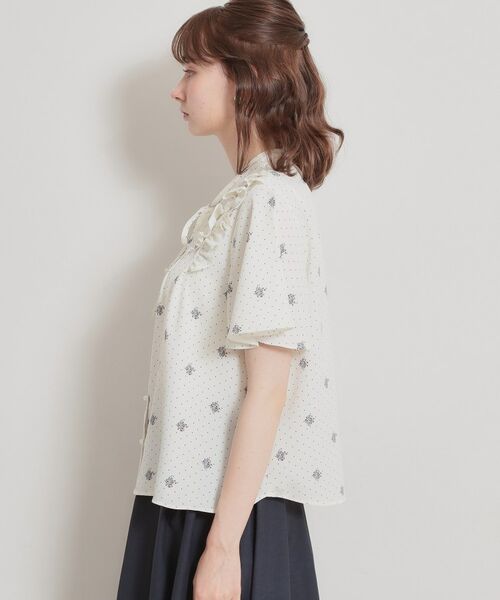 Couture Brooch / クチュールブローチ シャツ・ブラウス | 【洗える】ドットフラワー ブラウス | 詳細23