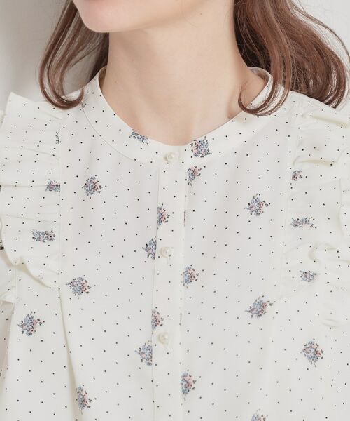 Couture Brooch / クチュールブローチ シャツ・ブラウス | 【洗える】ドットフラワー ブラウス | 詳細27