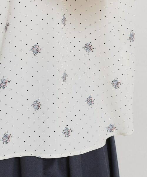 Couture Brooch / クチュールブローチ シャツ・ブラウス | 【洗える】ドットフラワー ブラウス | 詳細30