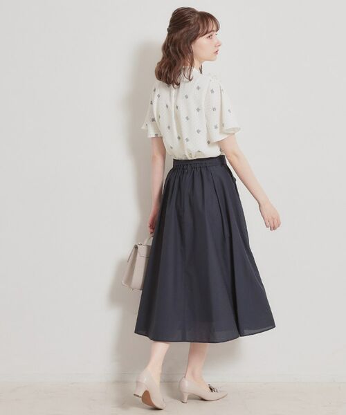 Couture Brooch / クチュールブローチ シャツ・ブラウス | 【洗える】ドットフラワー ブラウス | 詳細9