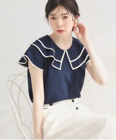 Couture Brooch / クチュールブローチ シャツ・ブラウス | マリンカラーBL