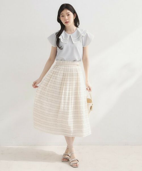 Couture Brooch / クチュールブローチ シャツ・ブラウス | マリンカラーBL | 詳細12