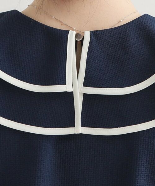 Couture Brooch / クチュールブローチ シャツ・ブラウス | マリンカラーBL | 詳細26