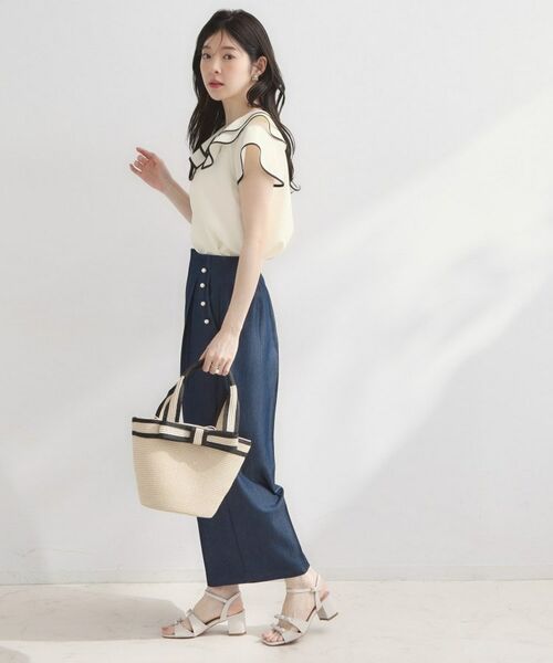 Couture Brooch / クチュールブローチ シャツ・ブラウス | マリンカラーBL | 詳細5