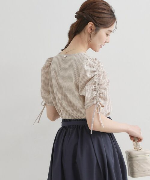 Couture Brooch / クチュールブローチ シャツ・ブラウス | シャーリングチェックブラウス | 詳細17