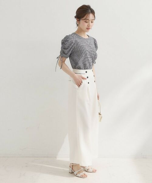 Couture Brooch / クチュールブローチ シャツ・ブラウス | シャーリングチェックブラウス | 詳細6