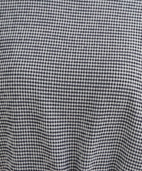 Couture Brooch / クチュールブローチ シャツ・ブラウス | シャーリングチェックブラウス | 詳細7