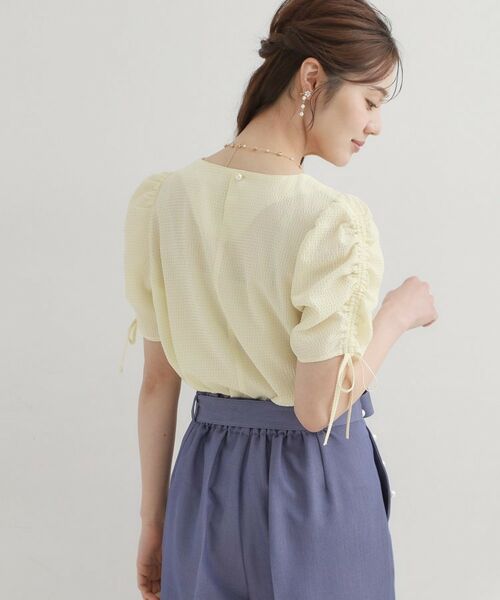 Couture Brooch / クチュールブローチ シャツ・ブラウス | シャーリングチェックブラウス | 詳細9