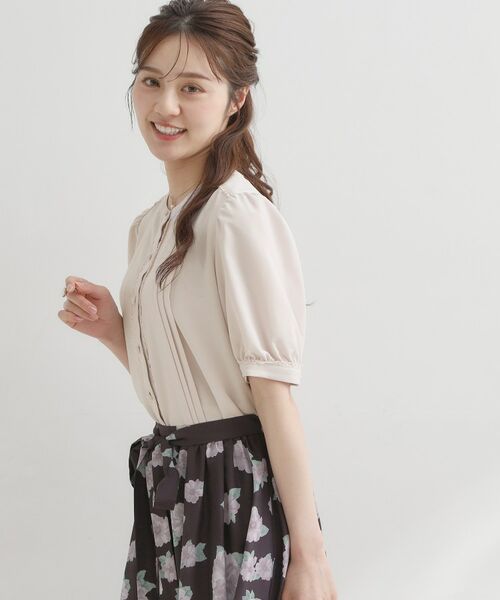 Couture Brooch / クチュールブローチ シャツ・ブラウス | ピンタックレースブラウス | 詳細10